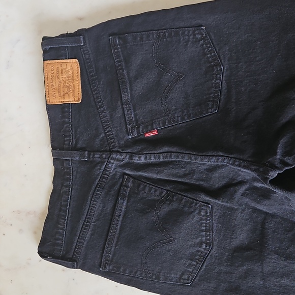 High Rise Black Jeans - Picture 7 of 8